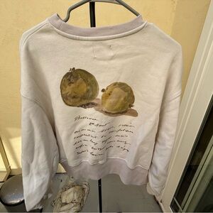 Pacsun x the met cream sweatshirt